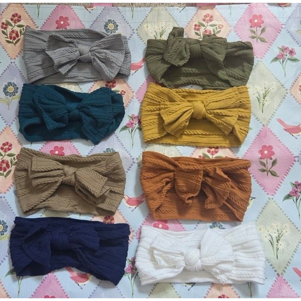 Baby girl bow headbands